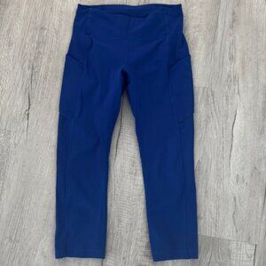 Lululemon Crop Pants - Royal Blue - Size 6